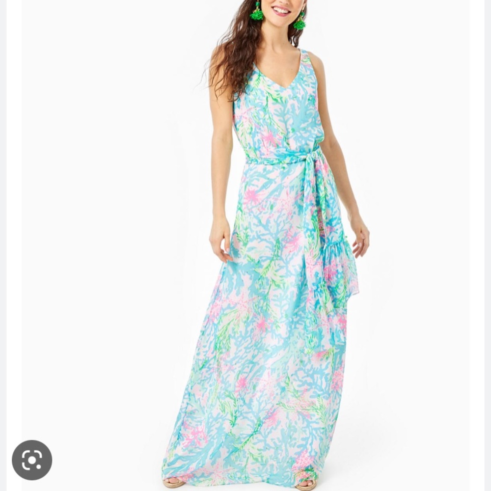 NWT Lilly Pulitzer Lani Maxi Dress XS